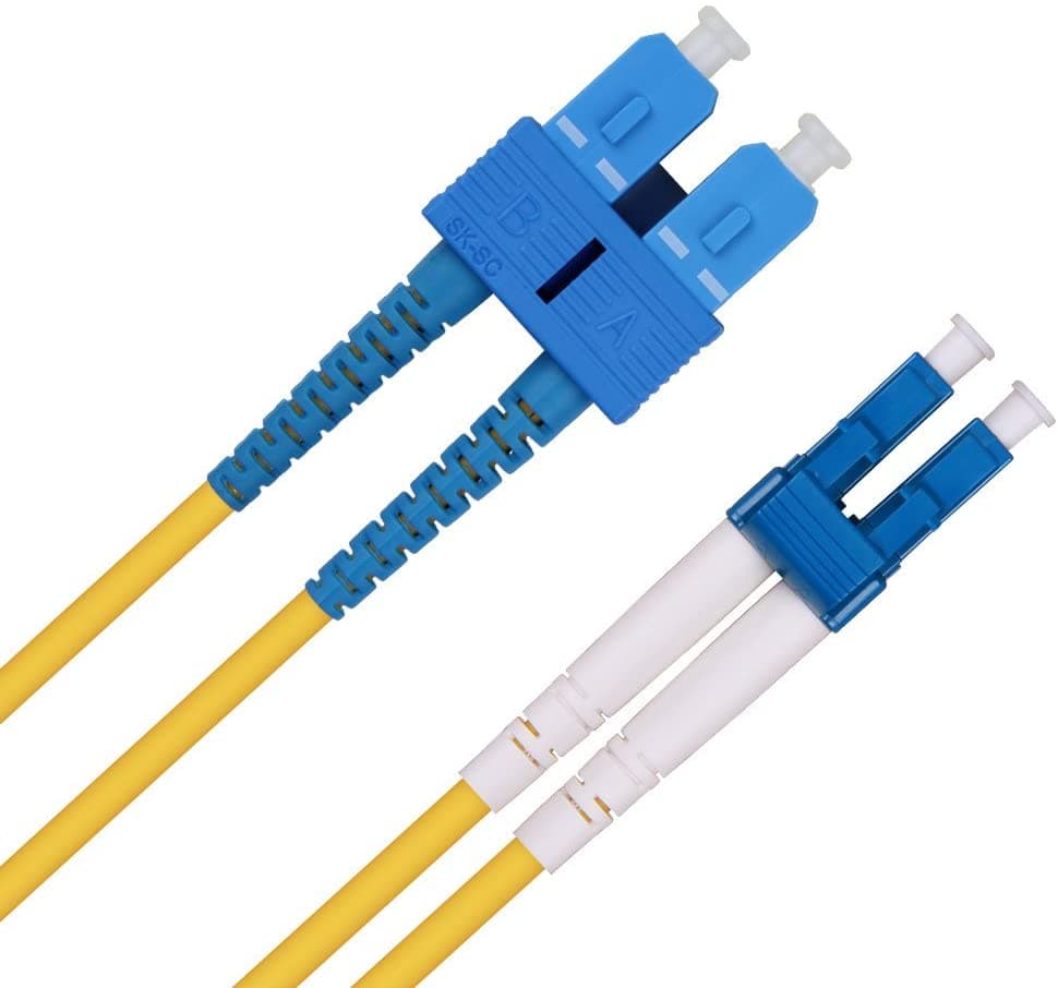 LC duplex fiber drop optical jumper cable armored optical patch cord PVC/LSZH 2.0MMoptical JUMPER