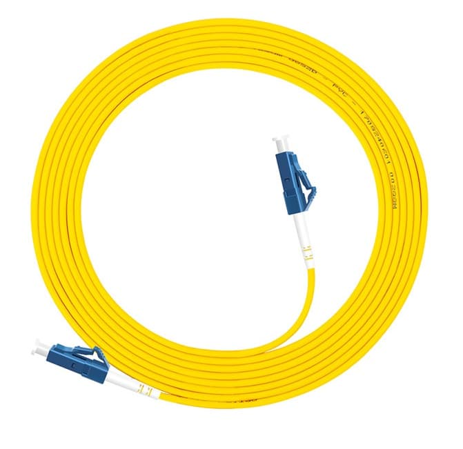 1M 2M 3M 5M 10M Fiber Optic Cable 2mm SM/Multimode Optic Patch Cord LC to LC G652 G657 OM3 OM4 Optical jumper